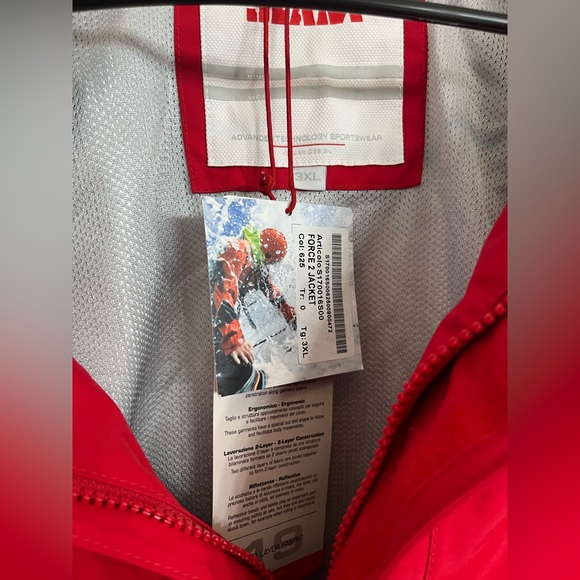 NWT SLAM YACHTING
Slam Force 2 Sailing Jacket Red 3XL - Picture 4 of 6